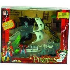 JUGUETELANDIA - BARCO PIRATA DIVERTIDO LEGEND CAJA