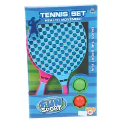JUGUETELANDIA - SET RAQUETAS FUN SPORT CAJA