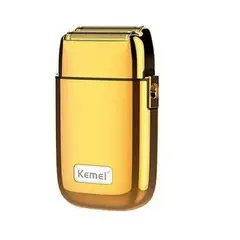 KEMEI - Maquinilla de afeitar eléctrica inalámbrico recargable KM-TX1