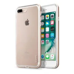 LAUT - Estuche Compatible iPhone 7 Plus / 8 Plus Exoframe Dorado