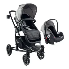 BEBESIT - Coche Travel System Moises Prima Gris