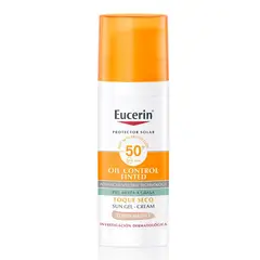EUCERIN - Protector Sun Face Oil Control FPS50+ Tono Medio X 50 Ml