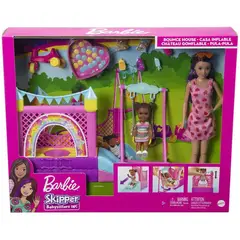 BARBIE - Set De Juego Skipper Babysitter Parque De Juegos Mattel