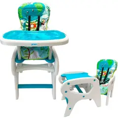 PRIORI - Silla comedor escritorio 2 en 1 bebé pcm-10 elephante