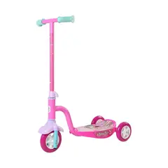 BARBIE - Patineta Scooter Flashing 3 Ruedas Niña