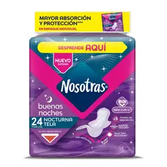 NOSOTRAS - Toallas Buenas Noches 24 Unidades