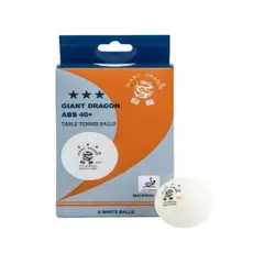 GENERICO - Bola de tenis de mesa giant dragon 3 estrellas x6 unds