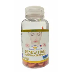 MILLENIUM NATURAL SYSTEM - Renew hair argan & ceramides x60 twist - natural systems