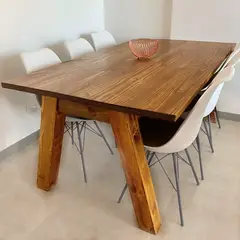 22 GRADOS DECORACION - Mesa comedor Nouvo 190x100cm Roble macizo natural