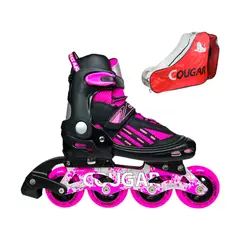 COUGAR - Patines En Linea Semiprofesionales MZS833LG2 L Fucsia