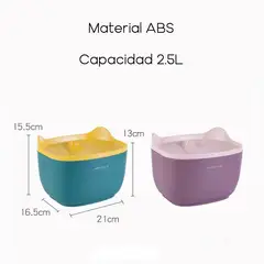 GENERICO - Fuente de Agua para Mascotas Kitty 2.5 Litros