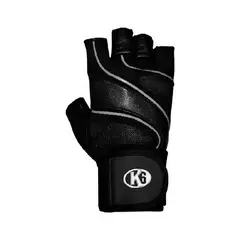 K6 - Guantes para pesas con muñequera
