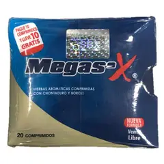 NATURAL POWER - Mega Sx 20 Tabletas - Revitalizante