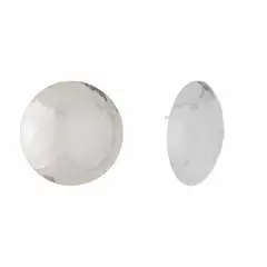 ENIGMA - Aretes Topo Energía del Ser Plateados.