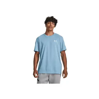 UNDER ARMOUR - Camiseta Hombre M LOGO EMB HVWGHT SS Azul UNDER ARMOUR.