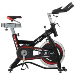 SPORT FITNESS - Bicicleta Spinning Vicenza 18Kg Negro-Rojo.