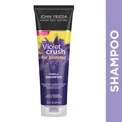 JOHN FRIEDA - Shampoo Violet Crush para Rubias 245 Ml