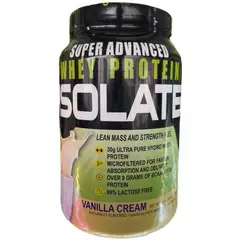 SUPER ADVANCED WHEY PROTEIN ISOLATE - Super advance whey protein isolate tarro 5 libras