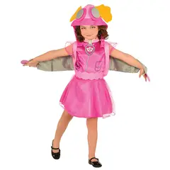 GENERICO - Disfraz Paw Patrol Skye Patrulla De Cachorro Talla 4-6