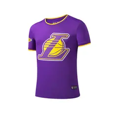 NBA - Camiseta Deportiva Hombre Lakers - Morado