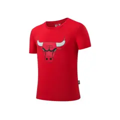 NBA - Camiseta Deportiva Hombre Bulls - Rojo