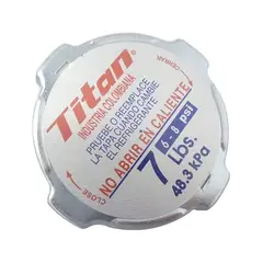 TITAN - TAPA RADIADOR TR-28 SELLADO 7 LBS
