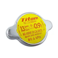 TITAN - TAPA RADIADOR TR-27 SELLADO 13 LBS PEQUEÑA