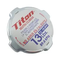 TITAN - TAPA RADIADOR TR-29 SELLADO 13 LBS