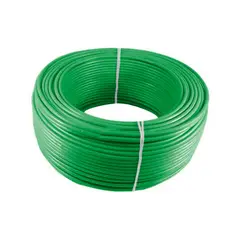 PROCABLES - CABLE ALAMBRE RIGIDO N-14 VERDE (ROLLO X 100mtrs)