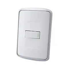 GENERICO - INTERRUPTOR SENCILLO CONMUTABLE ULTRA BLANCO REF.144123 CILES