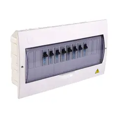 GENERICO - TABLERO BREAKER ENCHUFABLE 8 CIR/220V/BIFASICO REF.730003B CILES
