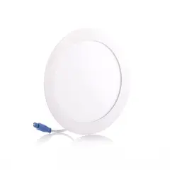 MERCURY - PANEL LED 12W REDONDO INCRUSTAR TITANIUM