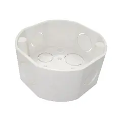 INDUMA - CAJA PLASTICA O CON TORNILLO .BLANCA