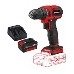 EINHELL - TALADRO ROTACION 3/8"18V BRUSHL+STARTER KIT 4AH