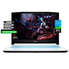 MSI - SWORD INTEL CORE I5-12450H RTX 3050 4GB SSD 512GB RAM 8GB LED 15.6" FHD 144Hz