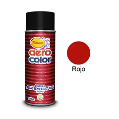 PINTUCO - PINTURA AEROSOL ALTATEMPERATURA ROJO 300ML AEROCOLOR