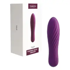 SVAKOM - Vibrador Discreto Tulip Morado