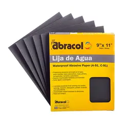 ABRACOL - LIJA DE AGUA N240 (50 UNIDADES)