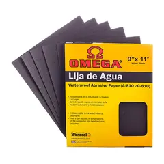 ABRACOL - LIJA DE AGUA N320 (50 UNIDADES) OMEGA