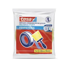 TESA - CINTA ENMASCARAR USO GENERAL 1-1/2'' X 20 METROS