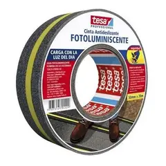 TESA - CINTA ANTIDESLIZANTE 2'' X 20 METRO FOTOLUMIN