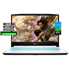 MSI - SWORD INTEL CORE I5-12450H RTX 3050 4GB SSD 1TB RAM 8GB LED 15.6" FHD 144Hz
