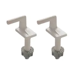 GRIVAL - HERRAJE ASIENTO SANITARIO COMODOR BLANCO REF.10920001