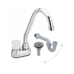 GRIVAL - CONJUNTO GRIFERIA LAVAPLATO SENCILLA BRIZA REF.325675551
