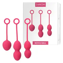 SVAKOM - Bolas Chinas Nova Fucsia