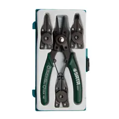 SATA - JUEGO ALICATE PARA ANILLO RETENCION 5 PIEZAS REF.09251SJ