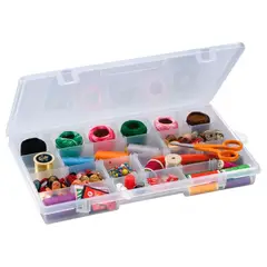 RIMAX - ORGANIZADOR PLASTICO TRANSPARENTE GRANDE