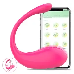 GENERICO - Vibrador Via App Dildo Juguete Sexual Inalambrico Bluetooth