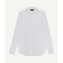 SEVEN SEVEN - Camisa Para Hombre Manga Larga Color Negro Marca #45011904