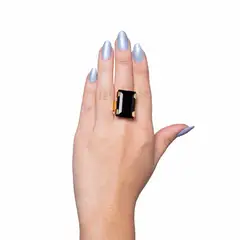 ENIGMA - Anillo Tenacidad Circon Negro.